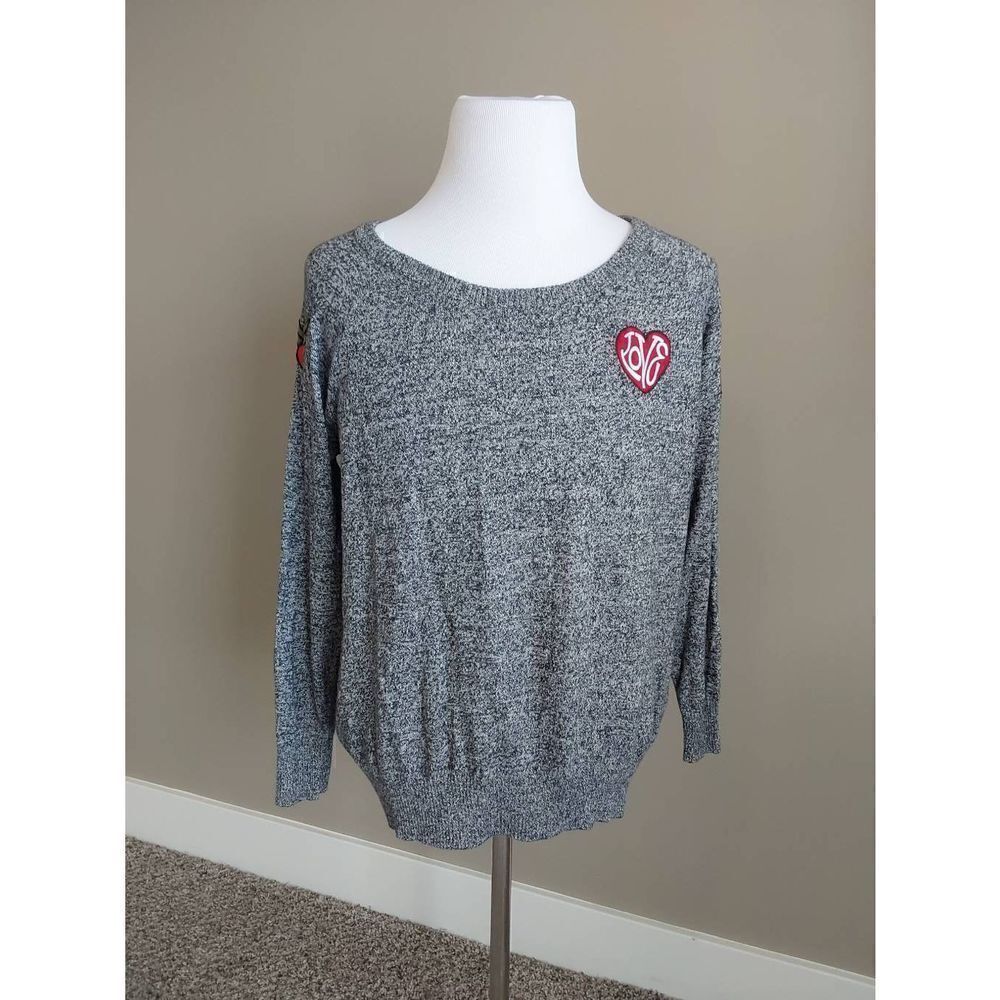 Torrid marled knit sweater Size 2 patches - Picture 2 of 9